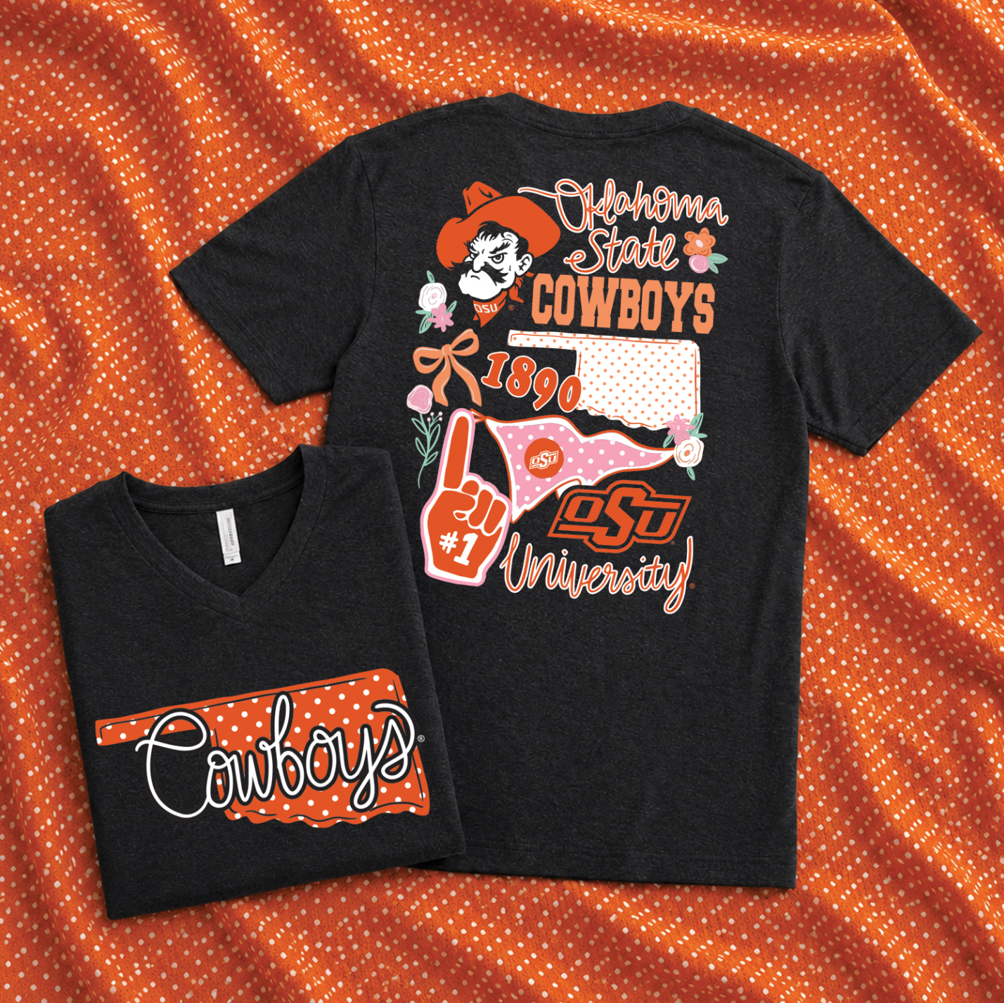 OK STATE 2026: OSU Storyboard 2026 (BELLA CANVAS VNECK or CREW NECK)
